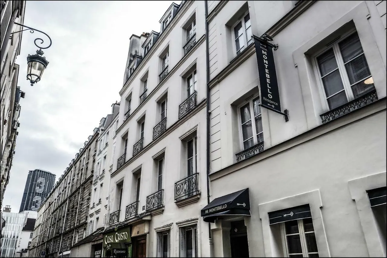 Hotel Residence Montebello Paris 3*,  France